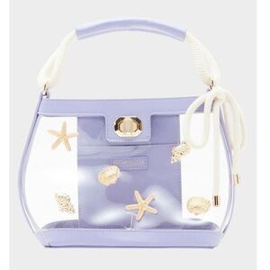 NWT! SEAS THE DAY Purple Purse/Bag by Betsy Johnson